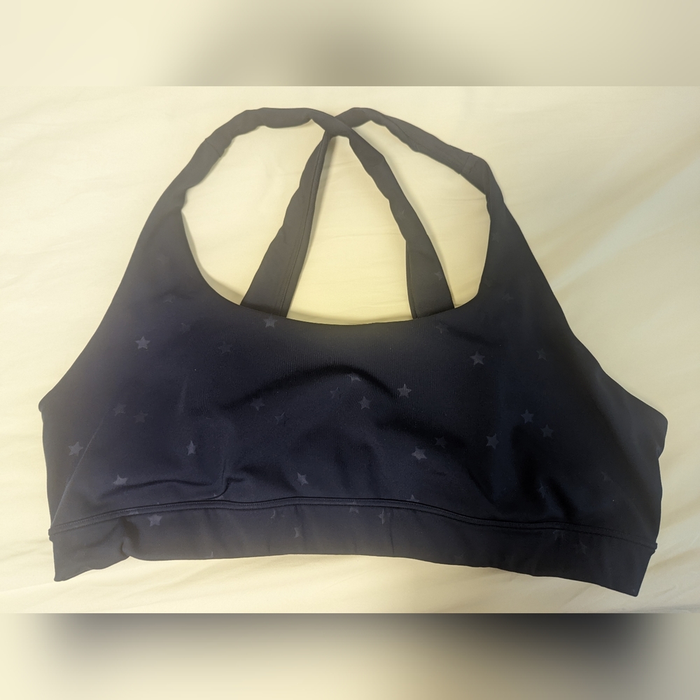 GapFit Sports Bra (XL) Starred Blue